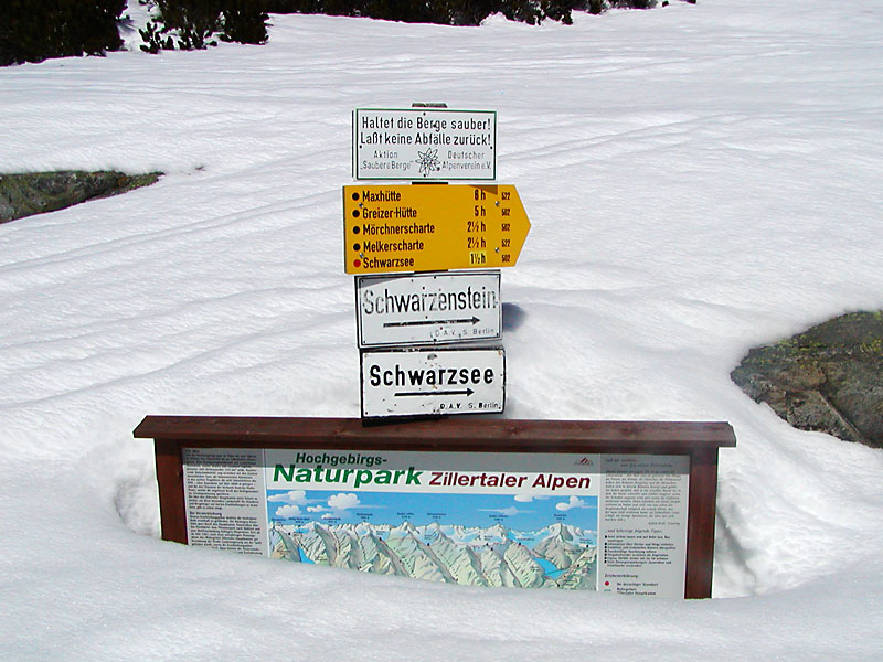 Zillertal April 2007 - Berliner Hütte